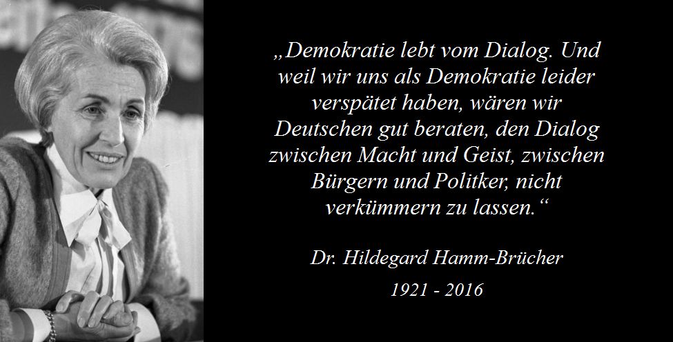 Dr. Hildegard Hamm-Brücher