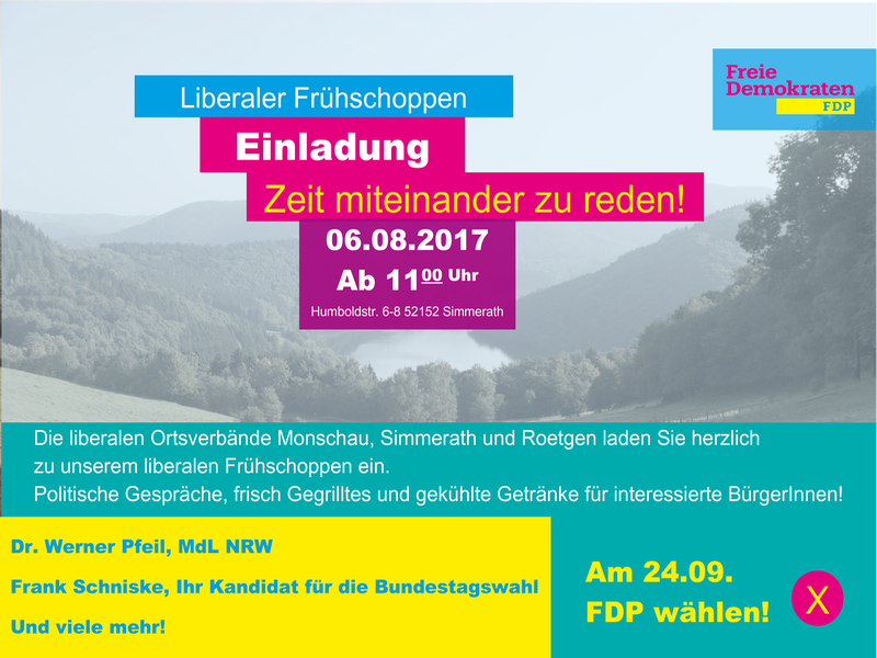 Liberaler Frühschoppen in Simmerath